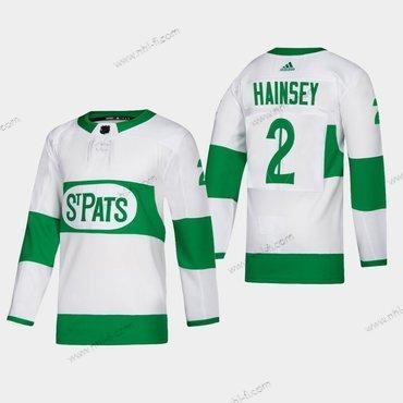 Toronto Maple Leafs #2 Ron Hainsey Toronto St. Pats Road Aito Pelaaja Valkoinen Paita – Miesten