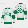 Toronto Maple Leafs #22 Nikita Zaitsev St. Pats Road Aito Pelaaja Valkoinen Paita – Miesten