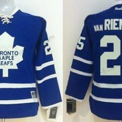 Toronto Maple Leafs #25 James Van Riemsdyk Sininen Kotiottelu Ommeltu NHL Paita Versio 2 – Nuoret