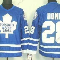 Toronto Maple Leafs #28 Tie Domi Sininen Retro CCM Paita – Miesten