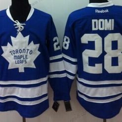 Toronto Maple Leafs #28 Tie Domi Sininen Vieras Paita – Miesten