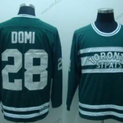 Toronto Maple Leafs #28 Tie Domi Vihreä Retro CCM Paita – Miesten