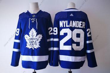 Toronto Maple Leafs #29 William Nylander Royal Sininen Kotiottelu 2017-2018 Jääkiekko Ommeltu NHL Paita – Miesten