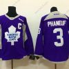 Toronto Maple Leafs #3 Dion Phaneuf 2014 Training Violetti Paita – Miesten