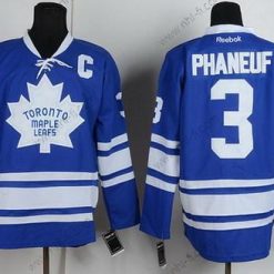 Toronto Maple Leafs #3 Dion Phaneuf Sininen Vieras Paita – Miesten