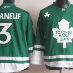 Toronto Maple Leafs #3 Dion Phaneuf St. Patrick’S Day Vihreä Paita – Lasten