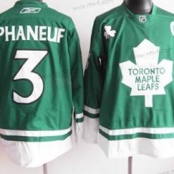 Toronto Maple Leafs #3 Dion Phaneuf St. Patrick’S Day Vihreä Paita – Miesten