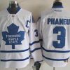 Toronto Maple Leafs #3 Dion Phaneuf Valkoinen Paita – Miesten