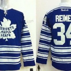 Toronto Maple Leafs #34 James Reimer 2014 Talvi Klassinen Sininen Paita – Miesten