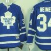 Toronto Maple Leafs #34 James Reimer Sininen Paita – Lasten