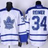 Toronto Maple Leafs #34 James Reimer Valkoinen Vieras Paita – Miesten