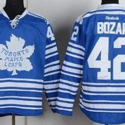 Toronto Maple Leafs #42 Tyler Bozak 2014 Talvi Klassinen Sininen Paita – Miesten