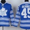 Toronto Maple Leafs #45 Jonathan Bernier 2014 Talvi Klassinen Sininen Paita – Miesten