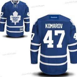 Toronto Maple Leafs #47 Leo Komarov Sininen Paita – Miesten