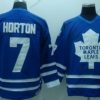 Toronto Maple Leafs #7 Tim Horton Sininen Retro CCM Paita – Miesten