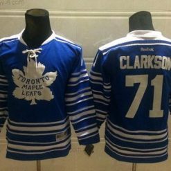 Toronto Maple Leafs #71 David Clarkson 2014 Talvi Klassinen Sininen Paita – Lasten