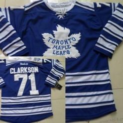 Toronto Maple Leafs #71 David Clarkson 2014 Talvi Klassinen Sininen Paita – Miesten