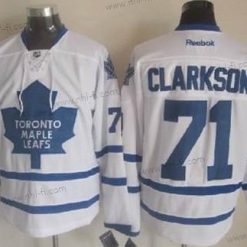 Toronto Maple Leafs #71 David Clarkson Valkoinen Paita – Miesten