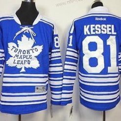 Toronto Maple Leafs #81 Phil Kessel 2014 Talvi Klassinen Sininen Paita – Lasten