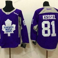 Toronto Maple Leafs #81 Phil Kessel 2014 Training Violetti Paita – Miesten