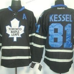 Toronto Maple Leafs #81 Phil Kessel Musta Ice Paita – Miesten