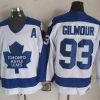 Toronto Maple Leafs #93 Doug Gilmour 1982-83 Valkoinen CCM Vintage Paita – Miesten