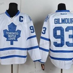 Toronto Maple Leafs #93 Doug Gilmour Retro Valkoinen Sininen CCM Paita – Miesten