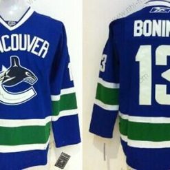 Vancouver Canucks #13 Nick Bonino Sininen Paita – Miesten