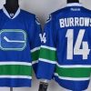 Vancouver Canucks #14 Alexandre Burrows Sininen Vieras Paita – Miesten