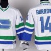 Vancouver Canucks #14 Alexandre Burrows Valkoinen Vieras Paita – Lasten