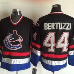 Vancouver Canucks #44 Todd Bertuzzi 2003-04 Musta CCM Vintage Paita – Miesten