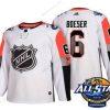 Vancouver Canucks #6 Brock Boeser Valkoinen 2018 NHL All-Star Ommeltu Jääkiekko Paita – Miesten