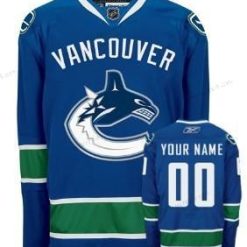 Vancouver Canucks Räätälöidyt Sininen Paita – Miesten