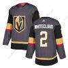 Vegas Golden Knights #2 Zach Valkoinencloud Harmaa Ommeltu Paita – Miesten