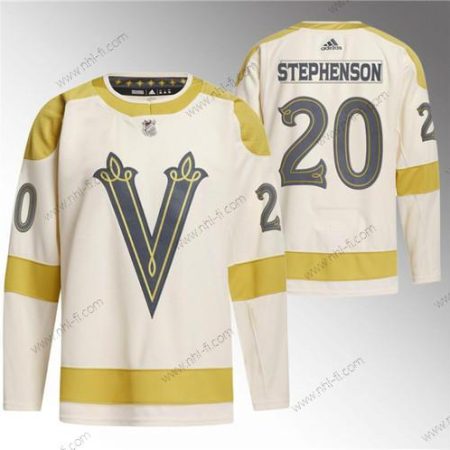 Vegas Golden Knights #20 Chandler Stephenson Kerma 2024 Talvi Klassinen Breakaway Ommeltu Paita – Miesten