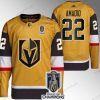 Vegas Golden Knights #22 Michael Amadio Kulta 2023 Stanley Cup Champions Ommeltu Paita – Miesten