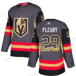 Vegas Golden Knights #29 Marc-Andre Fleury Harmaa Paita – Miesten