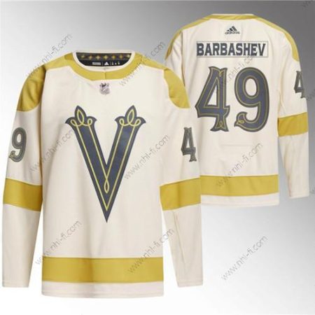 Vegas Golden Knights #49 Ivan Barbashev Kerma 2024 Talvi Klassinen Breakaway Ommeltu Paita – Miesten