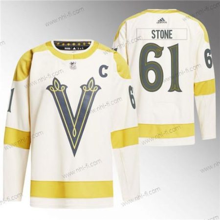 Vegas Golden Knights #61 Mark Stone Kerma 2024 Talvi Klassinen Primegreen Ommeltu Paita – Miesten