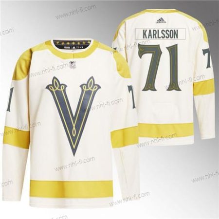 Vegas Golden Knights #71 William Karlsson Kerma 2024 Talvi Klassinen Primegreen Ommeltu Paita – Miesten