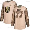 Vegas Golden Knights #77 Brad Hunt Maastokuvio Aito 2017 Veterans Day Ommeltu NHL Paita – Nuoret