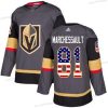 Vegas Golden Knights #81 Jonathan Marchessault Harmaa Kotiottelu Aito USA Flag Ommeltu NHL Paita – Nuoret