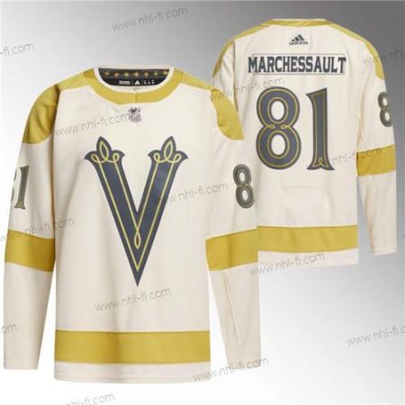 Vegas Golden Knights #81 Jonathan Marchessault Kerma 2024 Talvi Klassinen Breakaway Ommeltu Paita – Miesten