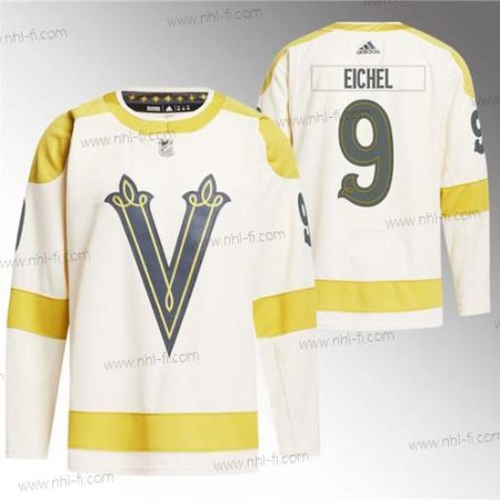 Vegas Golden Knights #9 Jack Eichel Kerma 2024 Talvi Klassinen Primegreen Ommeltu Paita – Miesten