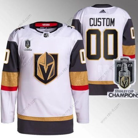 Vegas Golden Knights Räätälöidyt Active Pelaaja Valkoinen 2023 Stanley Cup Champions Ommeltu Paita – Miesten