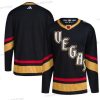 Vegas Golden Knights Tyhjä Musta 2022-23 Käänteinen Retro Ommeltu Paita – Miesten