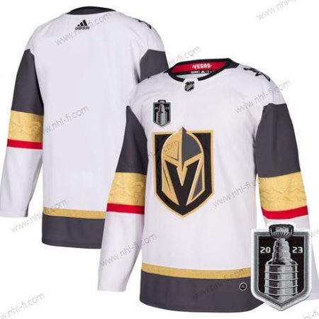 Vegas Golden Knights Tyhjä Valkoinen 2023 Stanley Cup Final Ommeltu Paita – Miesten