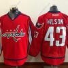 Washington Capitals #43 Tom Wilson Punainen Kotiottelu Reebok Jääkiekko Paita – Miesten