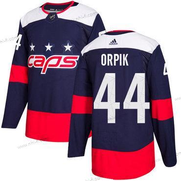 Washington Capitals #44 Brooks Orpik Laivastonsininen Aito 2018 Stadium Series Ommeltu NHL Paita – Nuoret