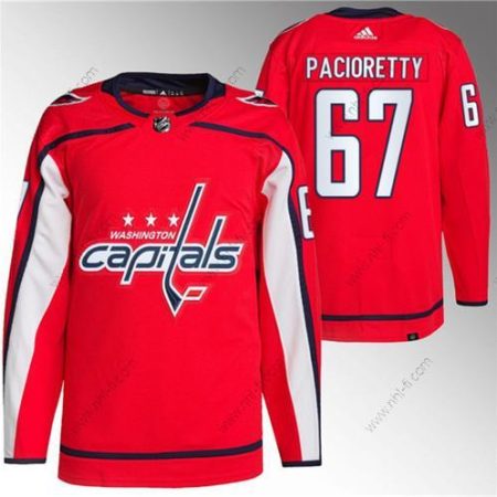 Washington Capitals #67 Max Pacioretty Punainen Ommeltu Paita – Miesten